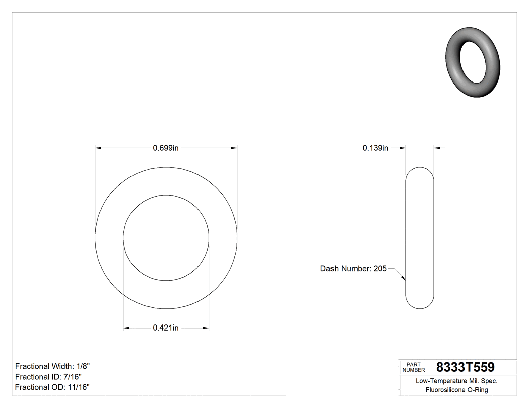 Technical drawing - 8333T559